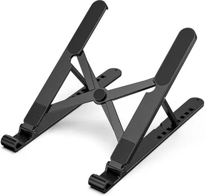 Produktbild von Famanu Laptopständer verstellbar - tragbar - geeignet für Laptops von 10–15,6 Zoll - langlebiges Material - stabil für komfortables Arbeiten
