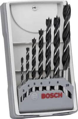 Immagine prodotto di Bosch 2607017034 Bosch X-Pro Line Holzbohrer Set 7tlg. 3-10mm