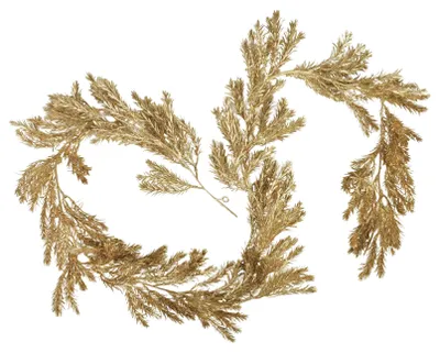 Productafbeelding van Girlande, kunststof, MONDEX Viridis, 180 cm, champagnekleurig, 1 stuk
