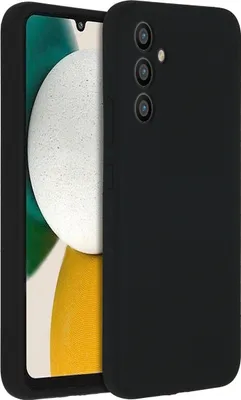 Produktbild von Accezz Liquid Silikoncase Samsung Galaxy A34 (5G) - Schwarz
