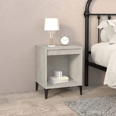 Obrázok produktu pre vidaXL Nočný stolík Betónová sivá 40x35x50 cm
