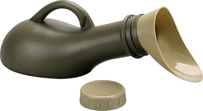 Obrázek produktu pro Přenosný pisoár Urinemonster láhev pro postižené - pánský pisoár na lůžko - s víkem - kempinkový gadget - nouzová toaleta