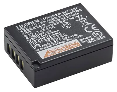 Produktbild von Fujifilm NP-W126S, Fujifilm, 1200 mAh, 7,2 V, Lithium-Ion (Li-Ion)