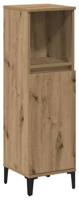 Produktbild von vidaXL Badschrank Artisan-Eiche 30x30x100 cm Holzwerkstoff