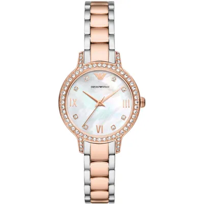 A product shot of a women's watch.
