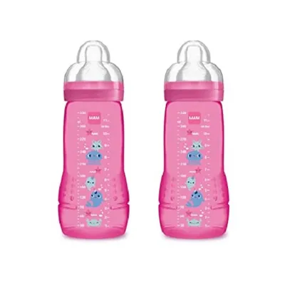 Produktbild von MAM ZEDMM902F EASY Active 330 ML Baby-Flasche + Sauger, 330ml Fassungsvermögen, -frei