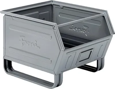 Produktbild von Stahlbehälter GR.5P4 GRAU RAL7000 MM B=450 T=520 H=390