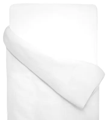 Image de Housse de couette Jeanne - 80 x 120 cm - Blanc | par SEVIRA KIDS