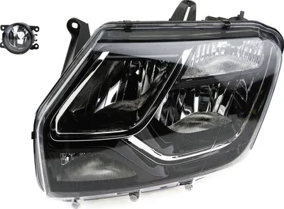 Produktbild von Scheinwerfer Links passend für Dacia Duster f. mech. LWR mit TFL + Nebel 260608209R 260605020R 8200074008 6202E1 00006202E1 6710027 000 Johns