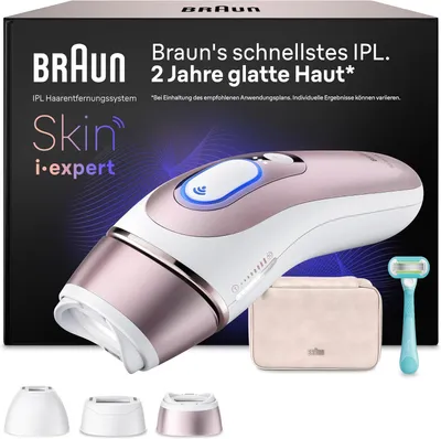 Produktbild von Braun Smart IPL Geräte Haarentfernung Skin i·expert 7, PL7311, Rosegold