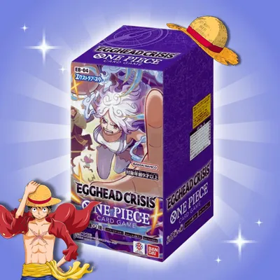 Produktbild von One Piece EB04 Egghead Crisis – Booster Box Display | Japanisch | 24 Booster Packs