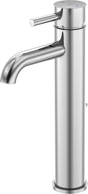 Produktbild von Steinberg Serie 100 Waschtischarmatur mit Ablaufgarnitur, Ausladung 128 mm, 1001705