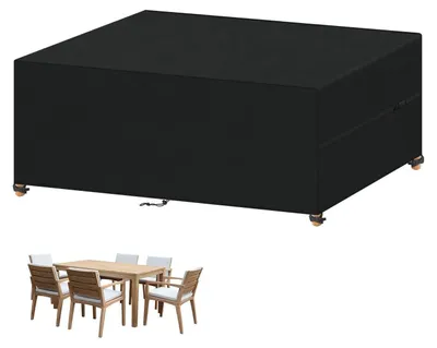 Produktbild von Gartenmöbel Abdeckung Wasserdicht 180x100x75cm 420D Oxford Winterfest