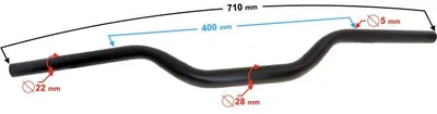 Obrázok produktu pre Riadidlá Motocykla Pre Moped Fr 2