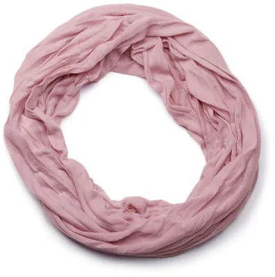 Imagen del producto de styleBREAKER: Bufanda tubular de punto para mujer, con efecto "arrugado" | Pañuelo de verano ligero y elástico, de un solo color | Suave y moderno | Talla única