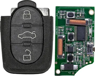 Produktbild von Auto Schlüssel Funk Fernbedienung 1x Gehäuse + 1x 433,9 MHz Sender Sendeeinheit 4D0837231A + 1x Batterie kompatibel mit Audi