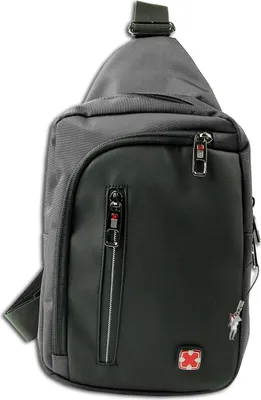 Produktbild von Travel N Meet Umhängetasche Sling Bag grau schwarz Herren ORD4227K