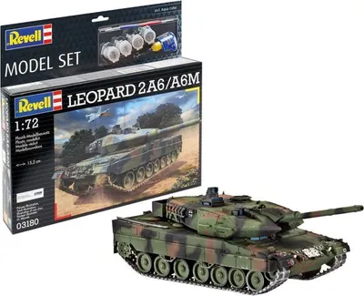 Zdjęcie produktu dla Revell Model Set Leopard 2A6/A6M 1:72