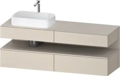 Zdjęcie produktu dla Duravit szafka podumywalkowa Qatego 160x55x60cm, T w/ta m, Pl, B l, wpuszczana