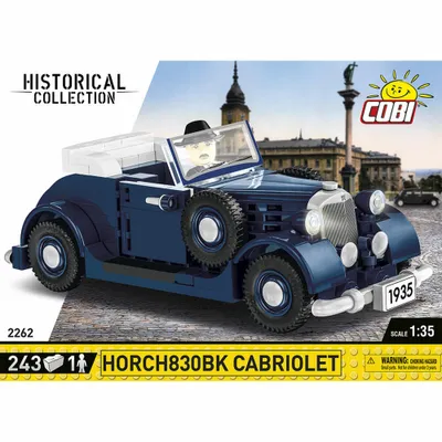 Obrázok produktu pre COBI 2262 1935 Horch 830 Cabriolet, 1:35, 243 k, 1 f