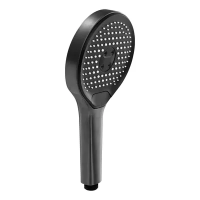 Produktbild von SCHÖNER WOHNEN-Kollektion Handbrause GLAIA, Industrial, wassersparender Duschkopf rund, Duschbrause mit 3 Strahlarten
