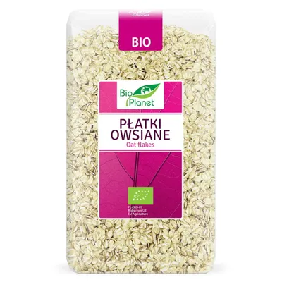 Zdjęcie produktu dla Płatki owsiane600g BIOPLANET