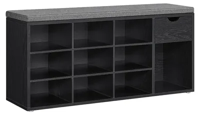 Produktbild von Schuhbank mit Stauraum – Flurbank – MDF – 30 x 104 x 48 cm