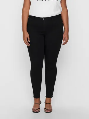Produktbild von ONLY 15174943, Jeans, Weiblich, Erwachsener, Schwarz, Skinny fit, Frontseite