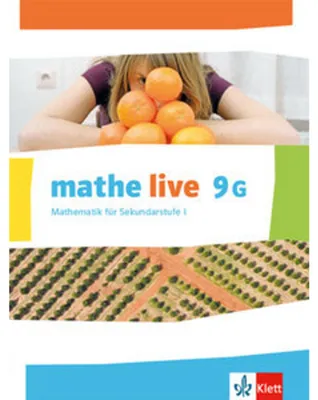 Produktbild von mathe live 9. Schülerbuch 9 (G-Kurs). Ausgabe N, W und S ab 2014 / Ausgabe N