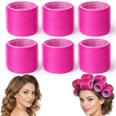 Immagine prodotto di Bigodini per capelli autoaderenti 6,4 x 6,3 cm per ricci e onde voluminose