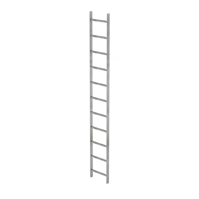 Produktbild von MUNK Schachtleiter Stahl verzinkt 400mm breit 11 Sprossen 3,08m lang