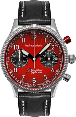 Produktbild von Bauhaus bauhaus Aviation Eurofighter 25765 Herrenarmbanduhr