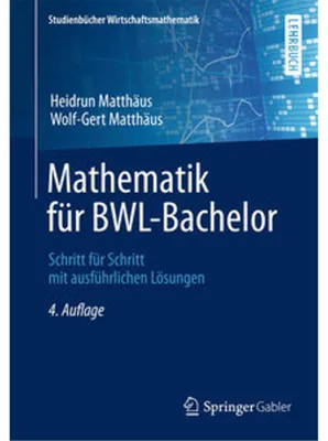 Immagine prodotto di Mathematik für BWL-Bachelor