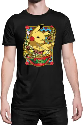 Produktbild von Herren T-Shirt Japan Manga Anime Comics Pokemon 041, Man M / Schwarz