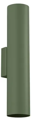 Zdjęcie produktu dla Kinkiet LAGOS zielony oliwkowy 2xGU10x10W metal wym:30x6x8cm IP20 Sollux Lighting