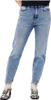 Image de Noisy May Moni Ankle Az236lb - Jean taille haute bleu 29 / 34 pour femme, bleu 29