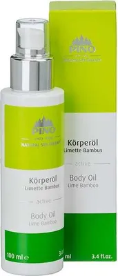 Produktbild von PINO Körper- und Massageöl Limette Bambus, 100 ml