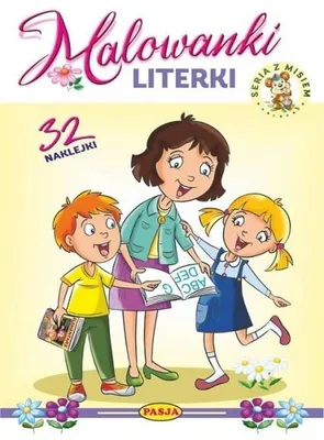 Productafbeelding van Kolorowanka edukacyjna Literki z serii Miś 16 stron