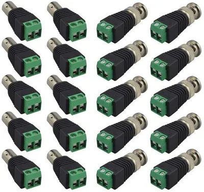 Produktbild von BNC-Klemmadapter - Video-Übertragungsstifte - CCTV-Kamera-Datenschneiden - 20 Stück - für SMD-Anschluss