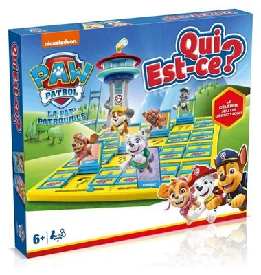 Image de Qui est ce pat patrouille - paw patrol - winning moves - 04175 - jeu de societe deduction