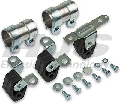Image de HJS kit de montage du système d'échappement pour VW Polo SKODA Fabia I SEAT Ibiza III IV II