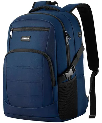 Produktbild von Rucksack Herren Laptop Backpack 17,3 Zoll Wasserdicht Blau