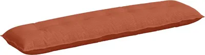 Produktbild von vidaXL Rücken Kissen Rot-Orange 200 x 50 cm Cordstoff