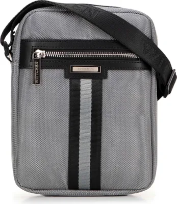 Image de Sac à bandoulière pour homme WITTCHEN, collection Office, avec fermeture à glissière et fermeture magnétique
