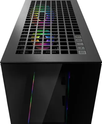 Produktbild von ARCTIC Xtender (Black) Premium E-ATX PC-Gehäuse, Midi Tower, PC, Schwarz, EATX, Metall, Gehärtetes Glas, Gaming