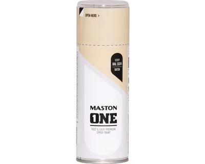 Produktbild von Sprühlack Maston ONE seidenmatt RAL 1014 elfenbein 400 ml