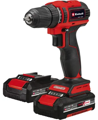 Zdjęcie produktu dla Einhell 4513995, Śrubokręt, 18 V, Litowo-jonowa (Li-Ion), 165 mm, 75 mm, 230 mm