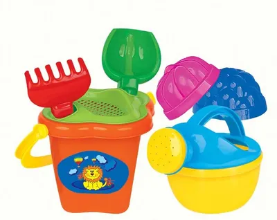 Produktbild von Eimergarnitur Blume mittel mit Gieskanne klein