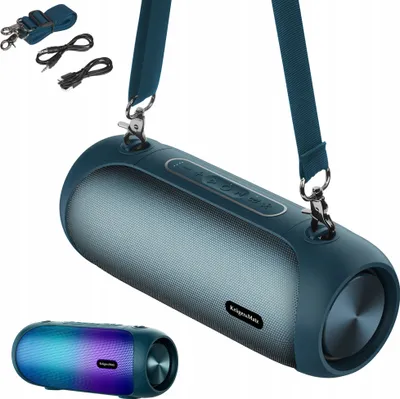Produktbild von Bluetooth Lautsprecher IPX5 USB AUX 30W TWS FM Radio BT 5.0 Boombox Kruger&Matz