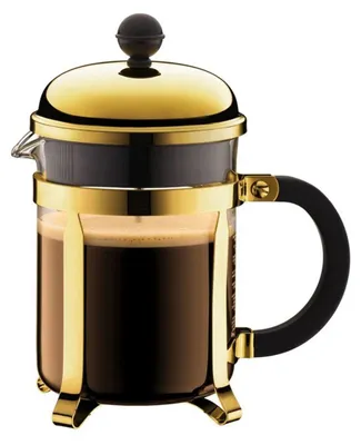 Obrázok produktu pre FRENCH PRESS 0,5 l kávovar Sklo / plast Zlatý BODUM